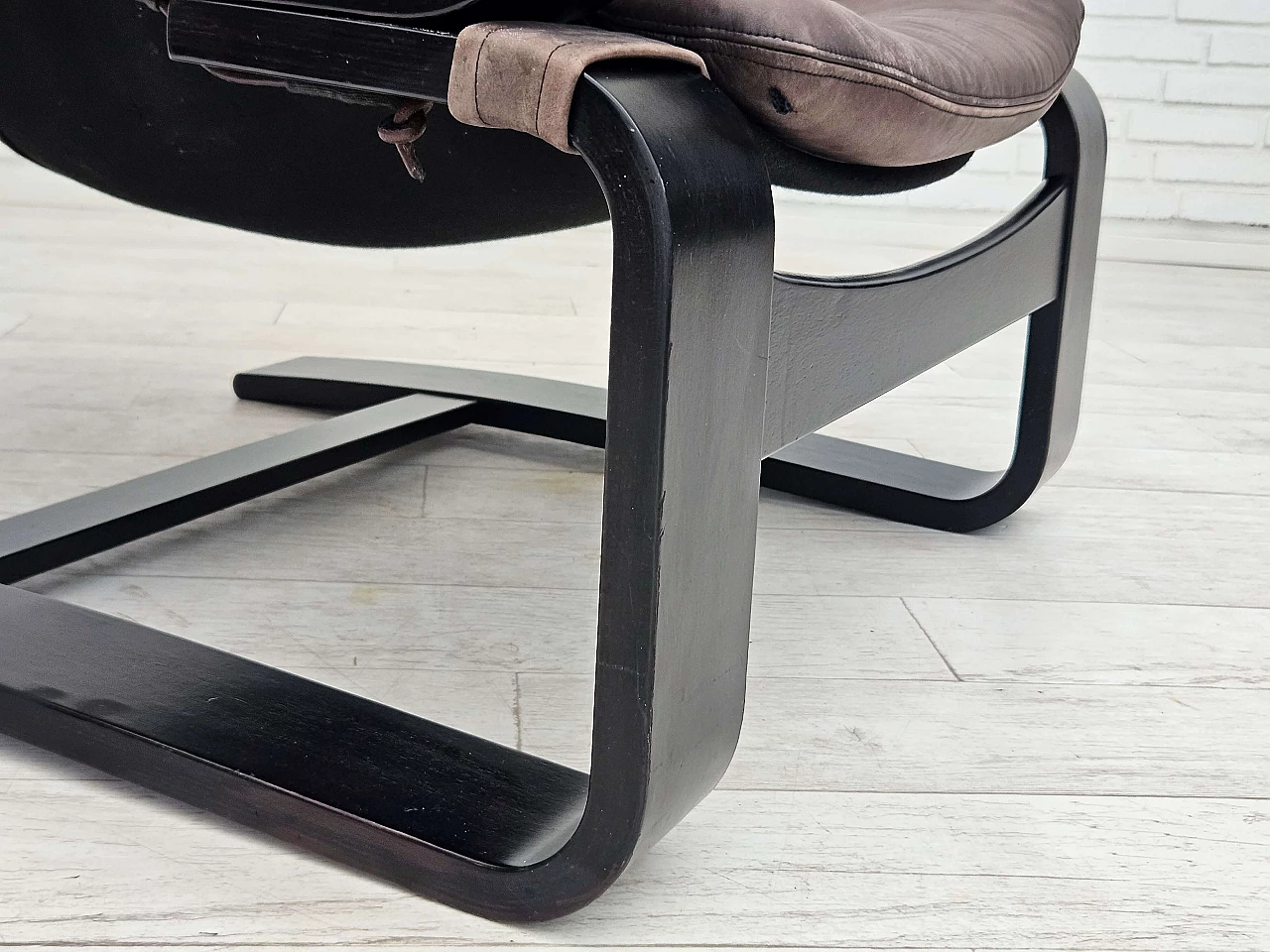 Kroken Swedish lounge armchair by Ake Fribyter for Nelo, 1970s 3