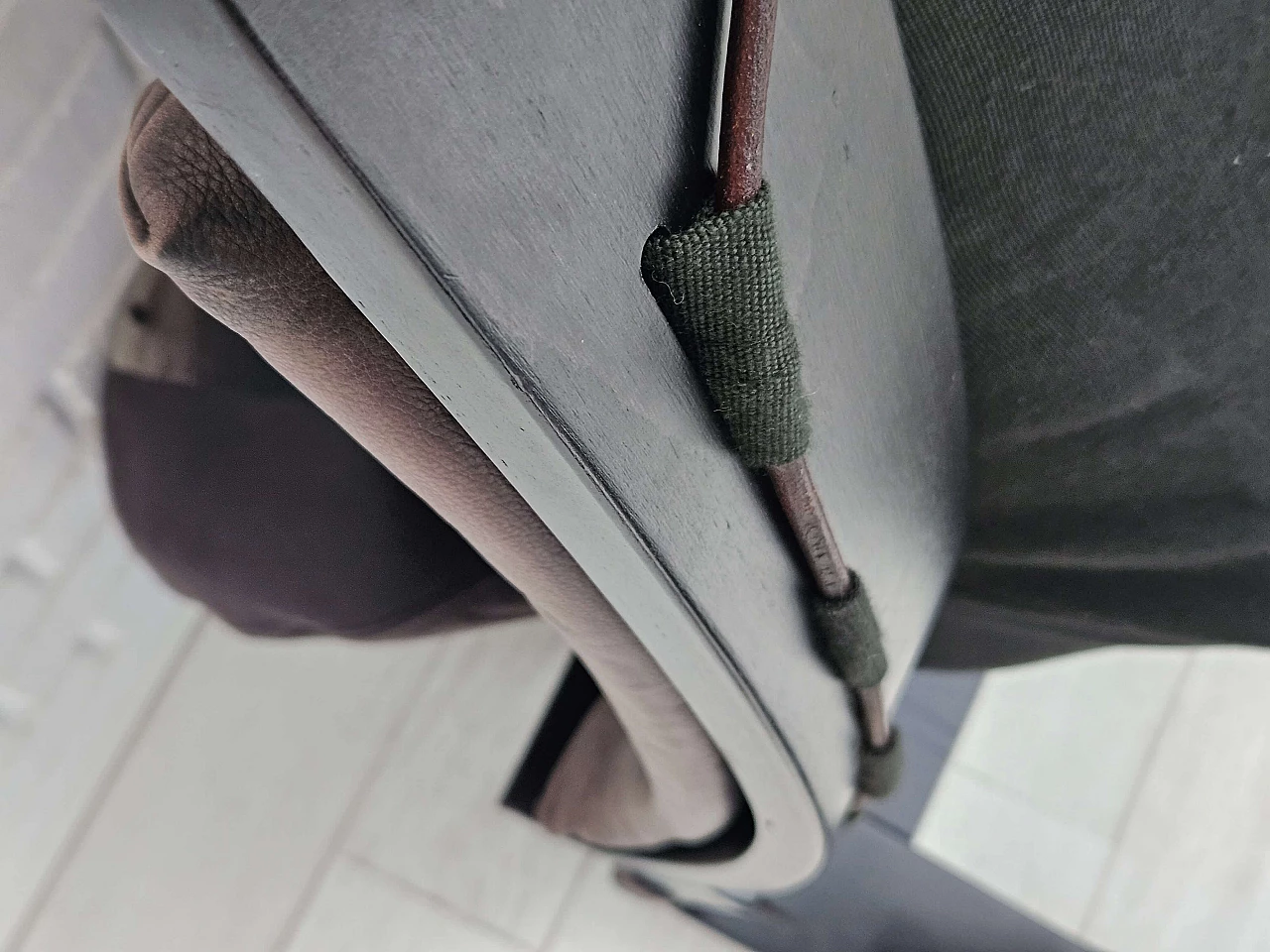 Kroken Swedish lounge armchair by Ake Fribyter for Nelo, 1970s 16