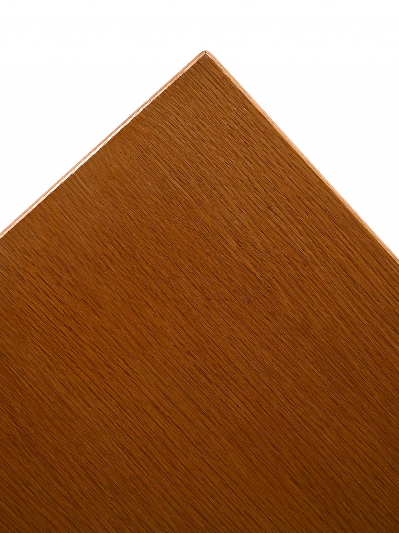 Tavolino in legno di rovere, anni '60 4
