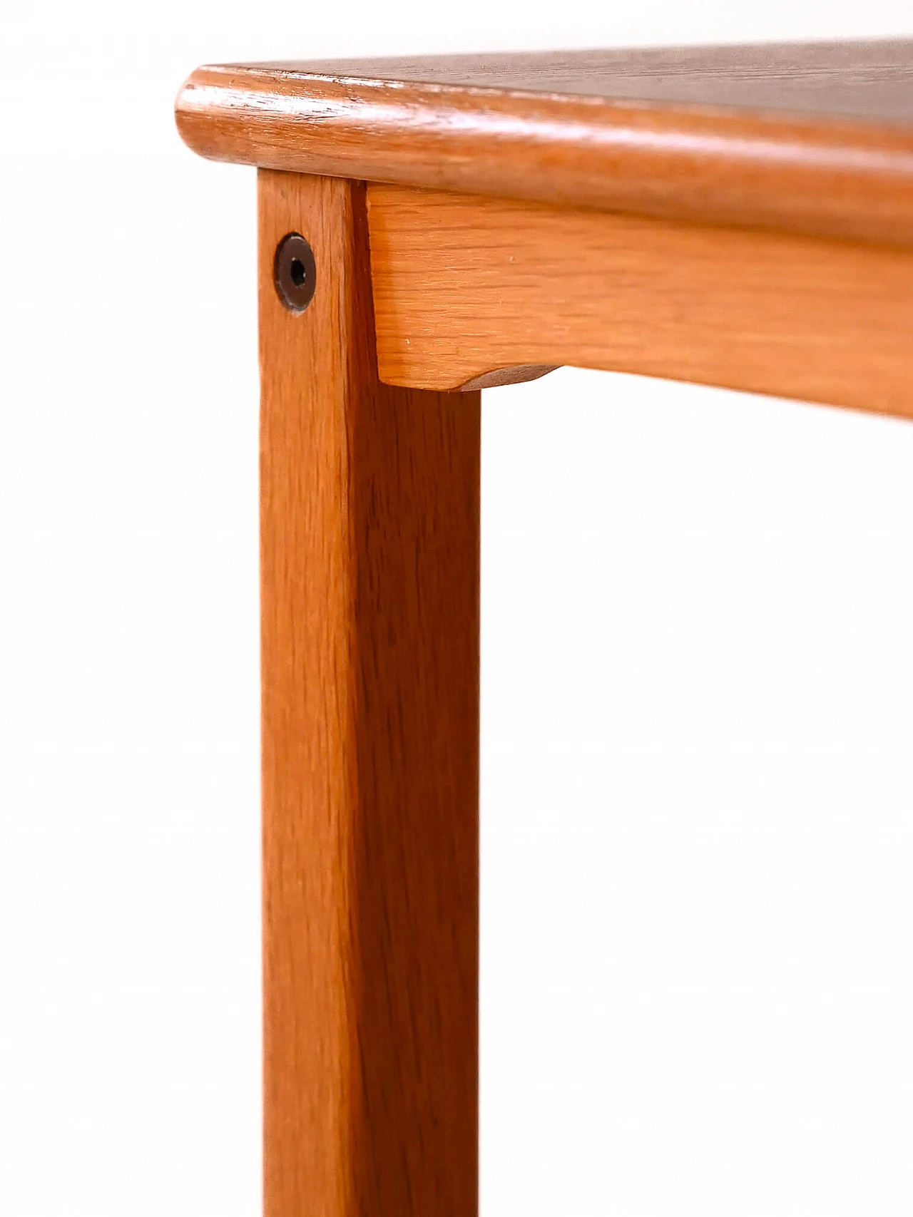 Tavolino in legno di rovere, anni '60 6