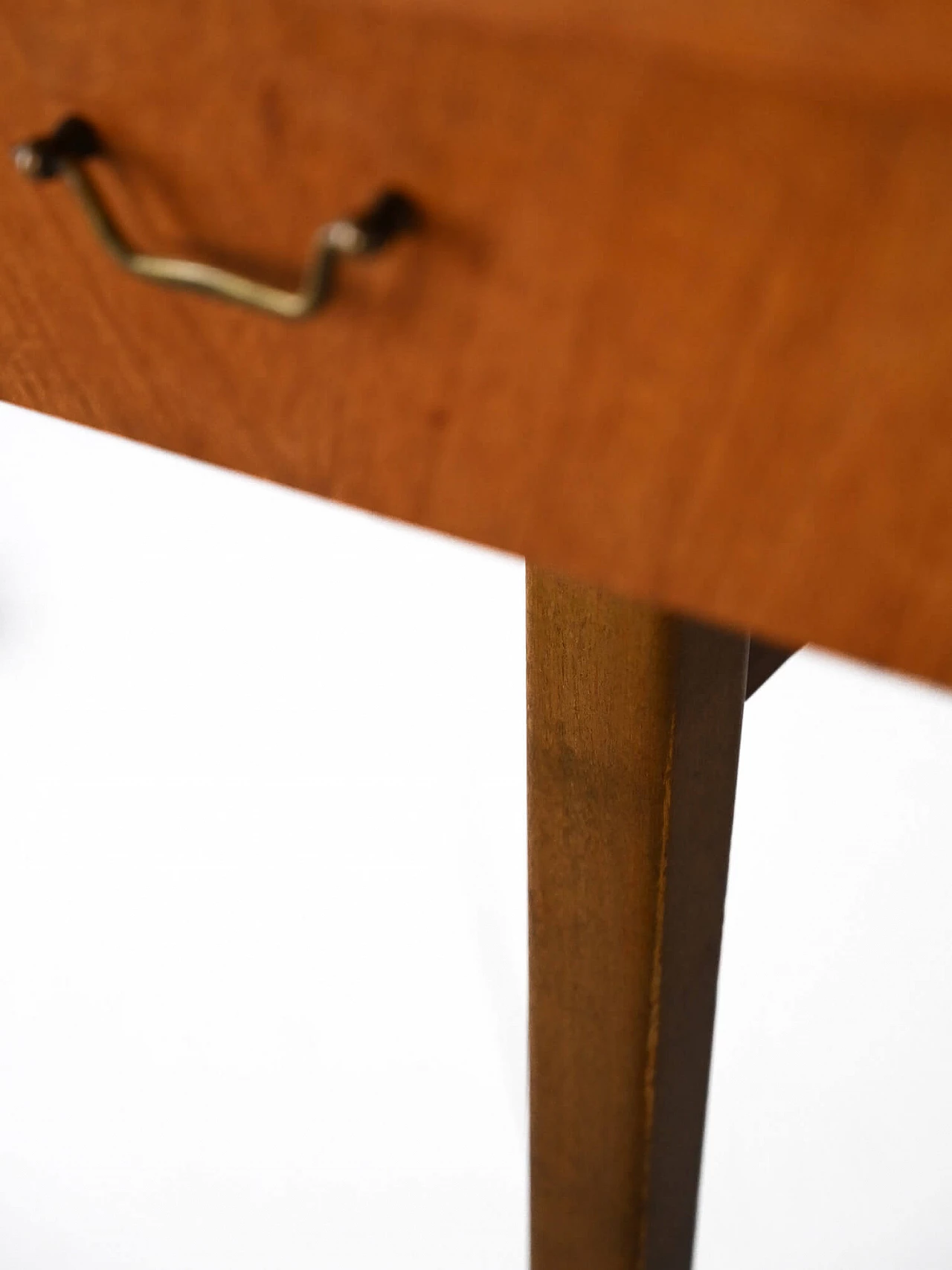 Teak dressing table with mirrors, 1950s 9