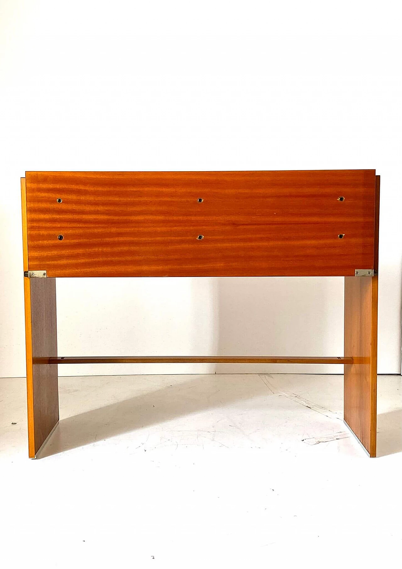 Solid rosewood desk by MIM Rome, 1970s 3