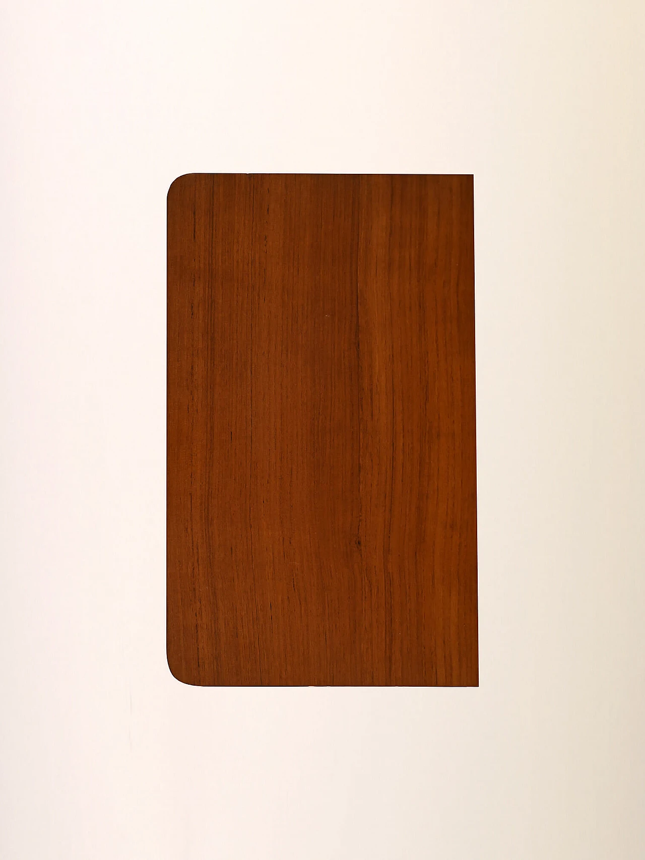 Hanging bedside table in teak and metal, 1960s 9