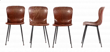4 Chairs by Pagholz, 1950s