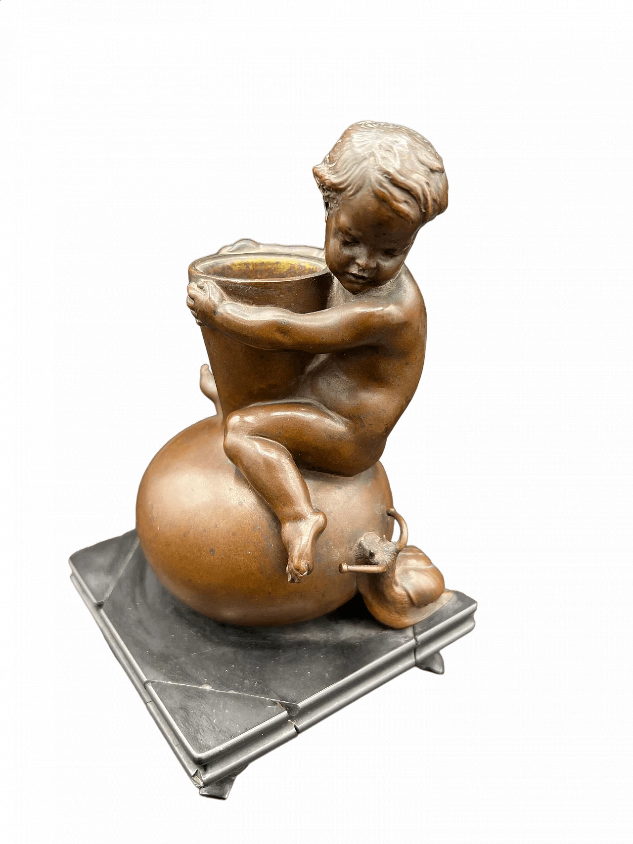 Luis Ernest Barrias, bronze sculpture, 19th century 14