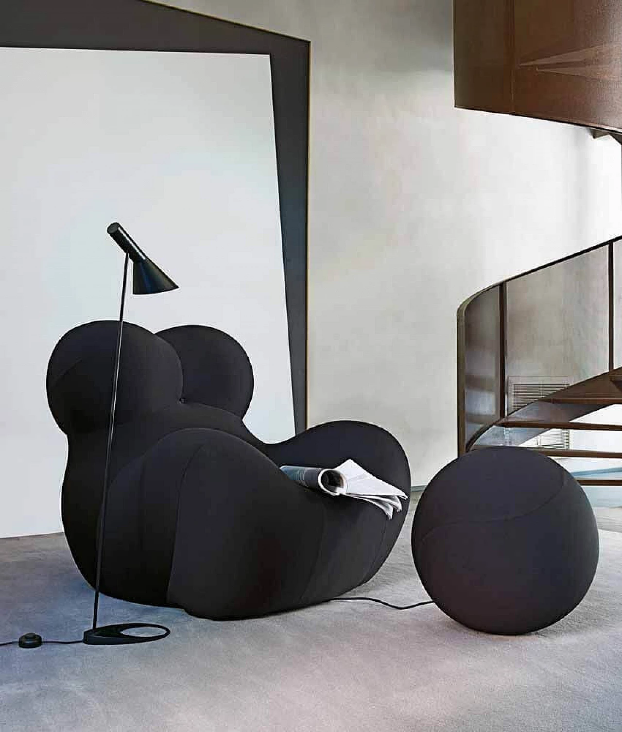 UP 5_6 armchair and pouf by Gaetano Pesce for B&B Italia 1