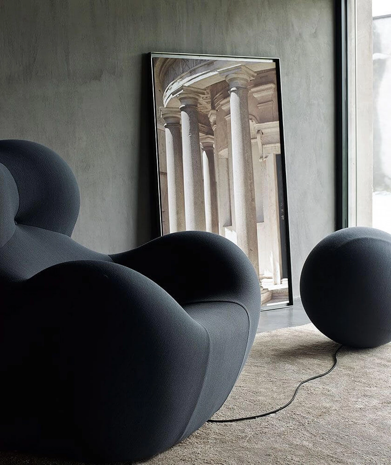 Poltrona e pouf UP 5_6 di Gaetano Pesce per B&B Italia 4