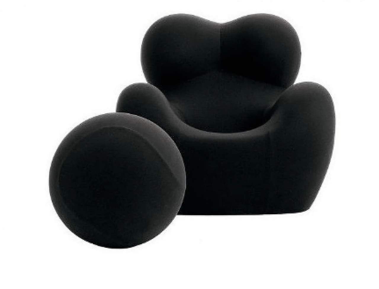 Poltrona e pouf UP 5_6 di Gaetano Pesce per B&B Italia 5