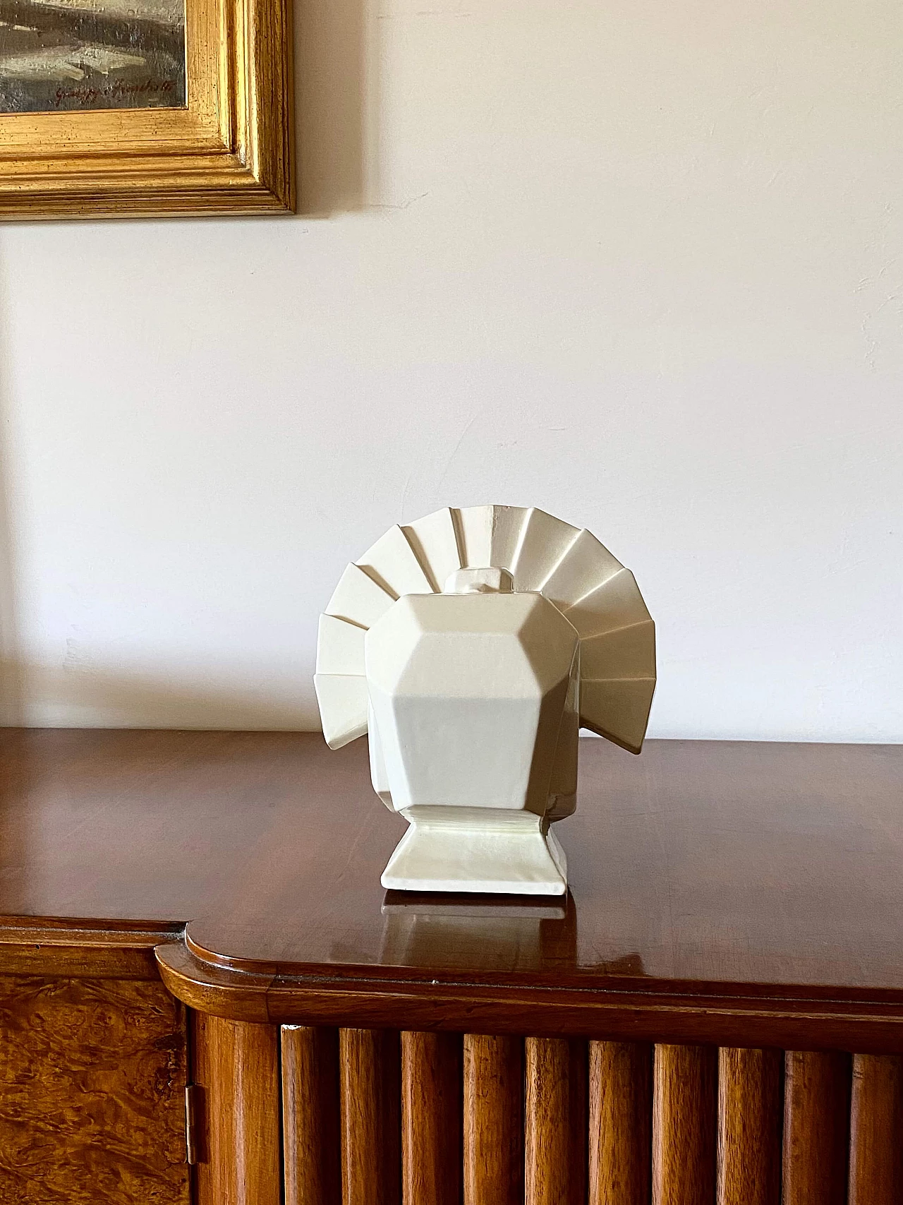 Jean Édouard Chassaing, La Maìtrise, Art Deco cubist bird sculpture, 1926 4