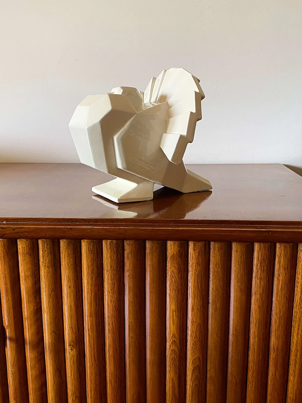 Jean Édouard Chassaing, La Maìtrise, Art Deco cubist bird sculpture, 1926 10