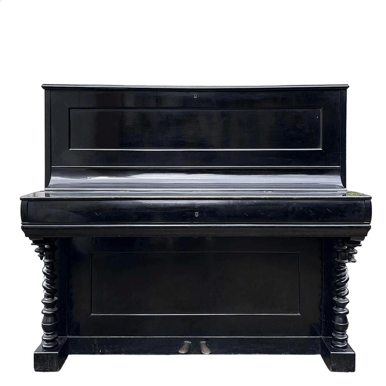 Boisselot et Fils ebonised wooden upright piano, 19th century 9