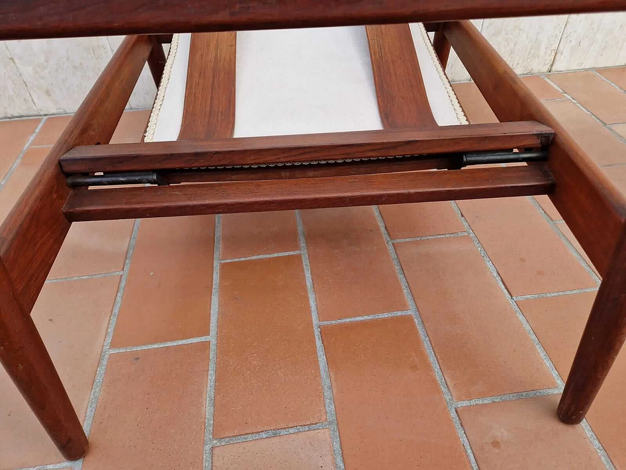 Poltrona in teak di Arne Vodder per France & Son, anni '60 1452580