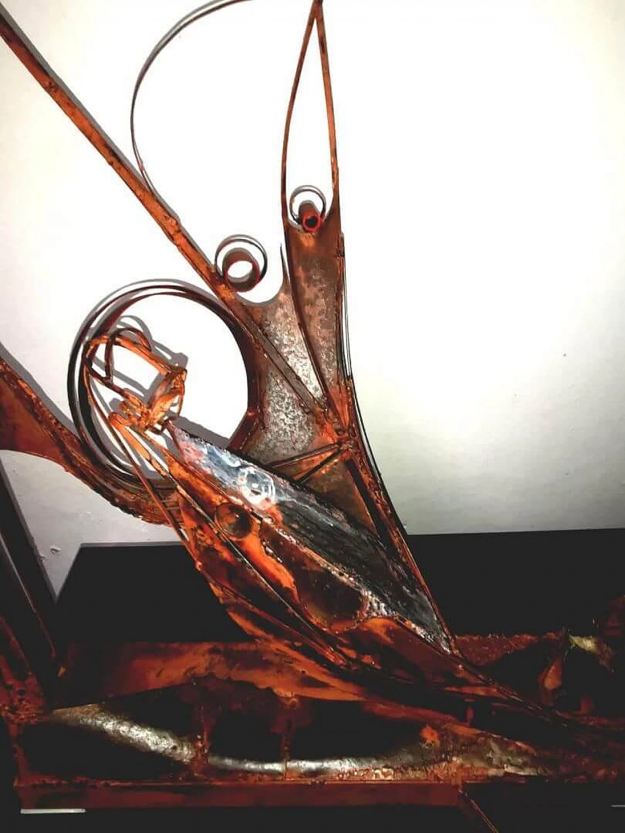 Francesco Bombardi, scultura in ferro patinato 2