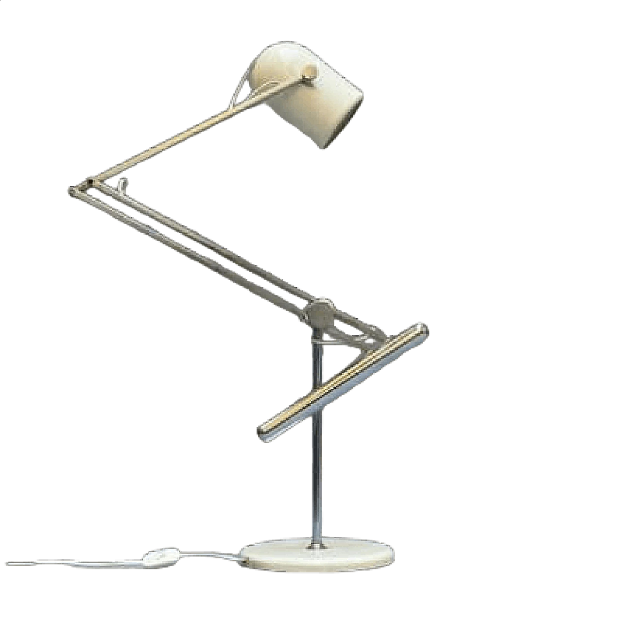 Metal and plastic table lamp by Goffredo Reggiani, 1970s 8