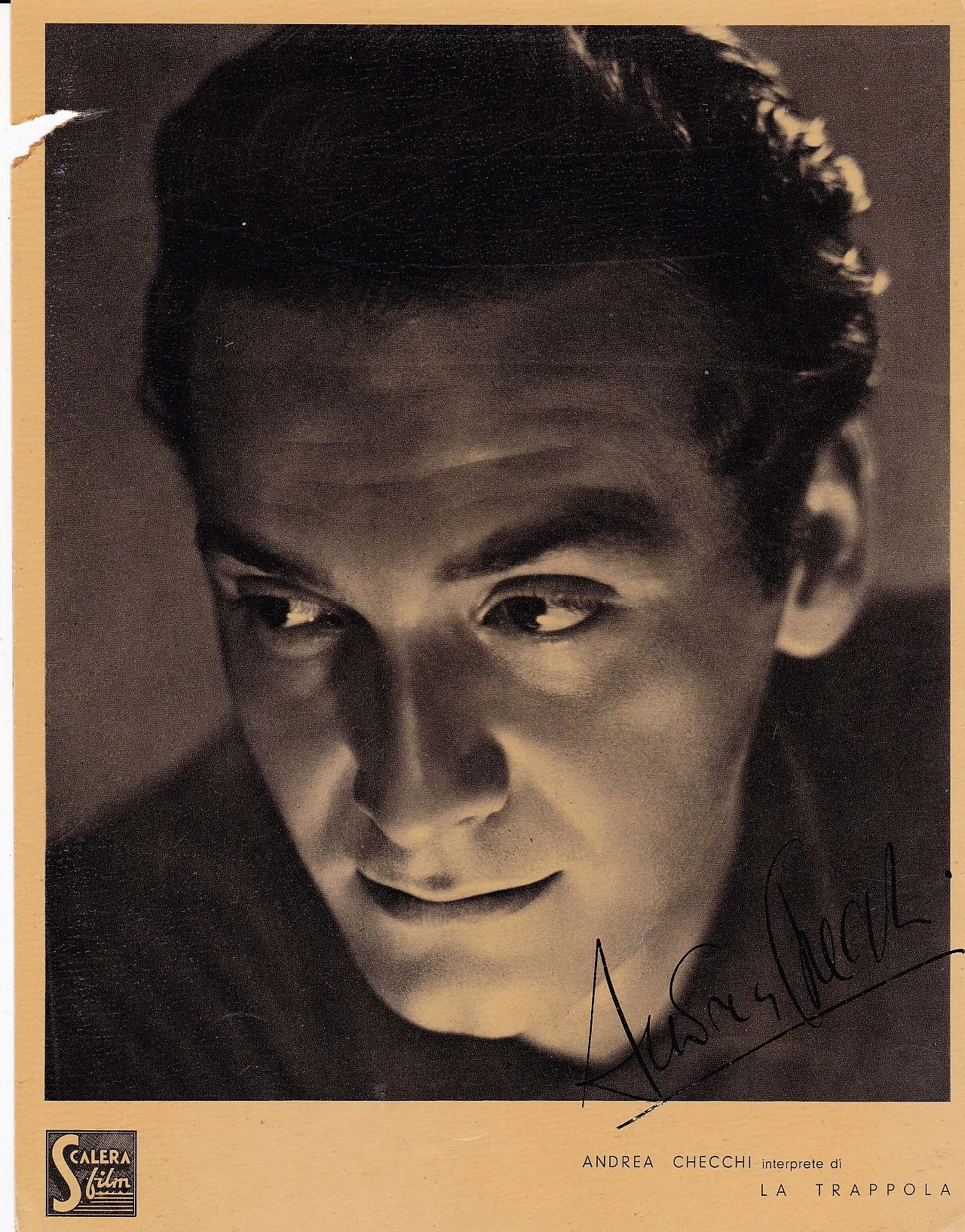 12 Foto di attori cinematografici con autografo, anni '40 2