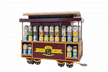 Candy vending machine on wheels by Blackdog, 2000s