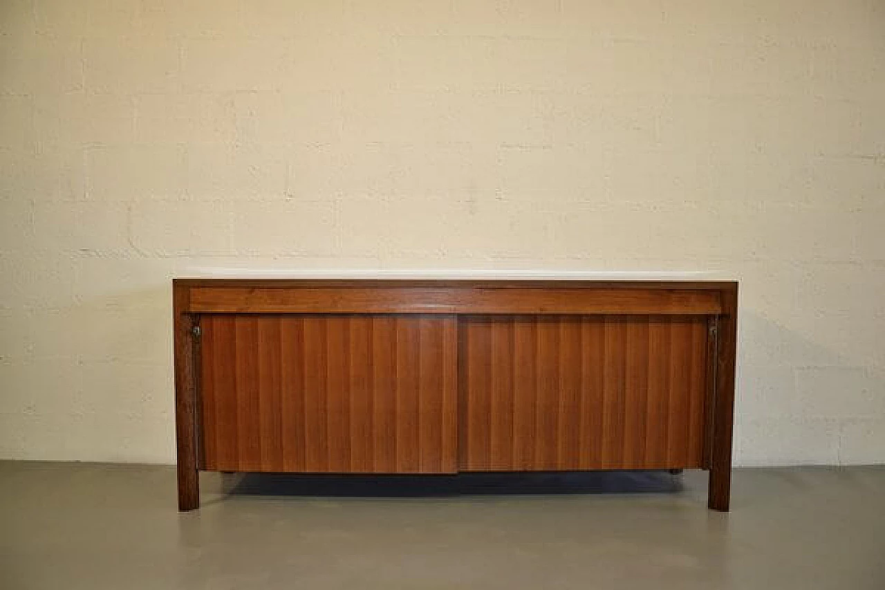 Sideboard by Anonima Castelli with sliding doors, 1960s 1