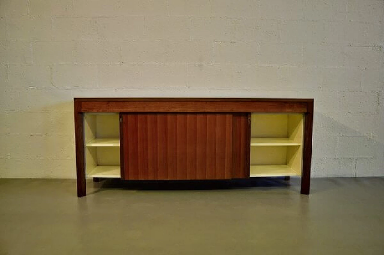 Sideboard by Anonima Castelli with sliding doors, 1960s 2