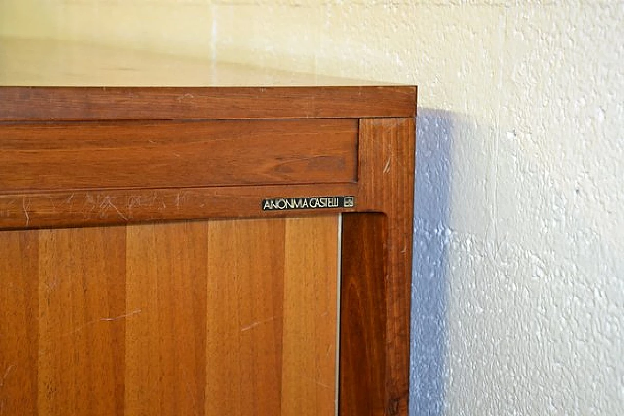 Sideboard by Anonima Castelli with sliding doors, 1960s 3