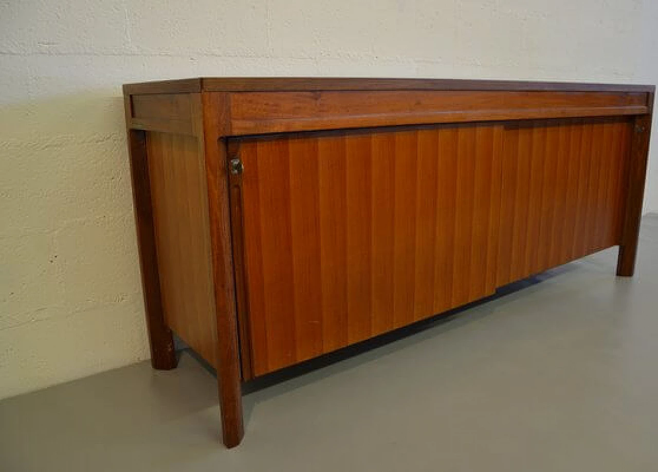 Sideboard by Anonima Castelli with sliding doors, 1960s 5
