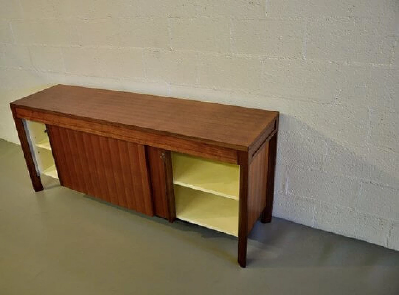 Sideboard by Anonima Castelli with sliding doors, 1960s 6
