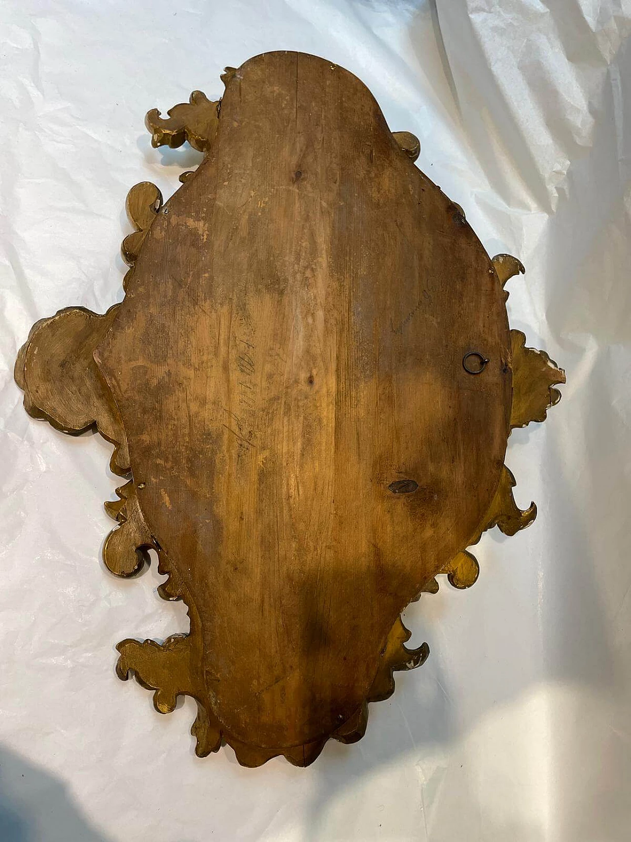 Coppia di ventagli con teca originale dorata, del '700 12