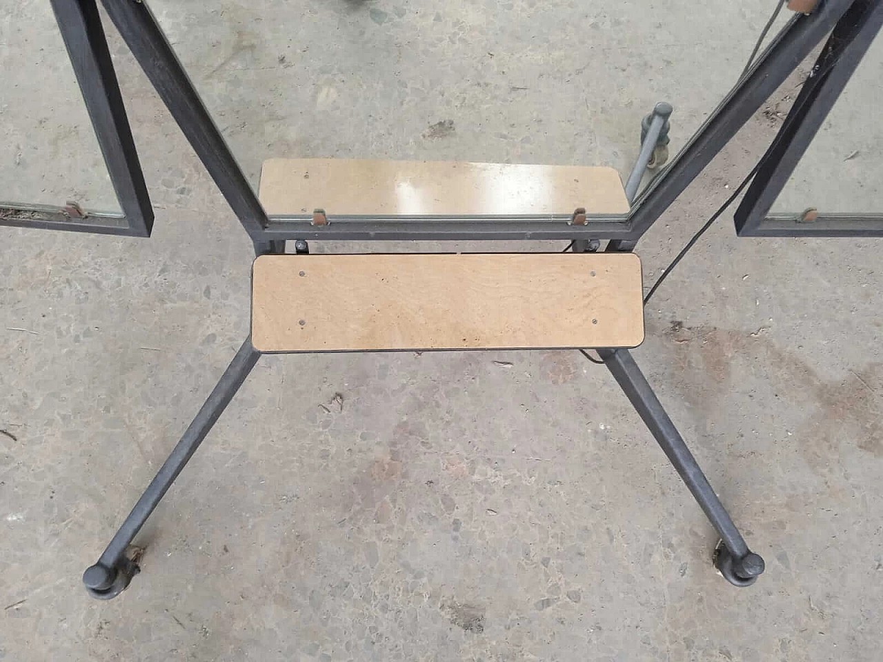 Specchio da sartoria a tre pannelli, anni '60 4