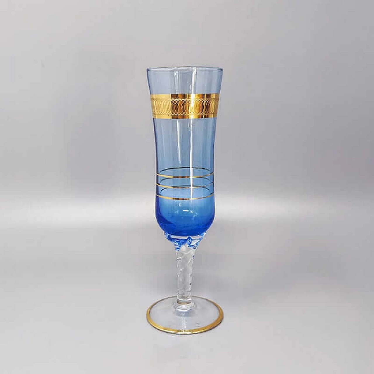 6 Bicchieri in vetro di Murano, anni '60 4