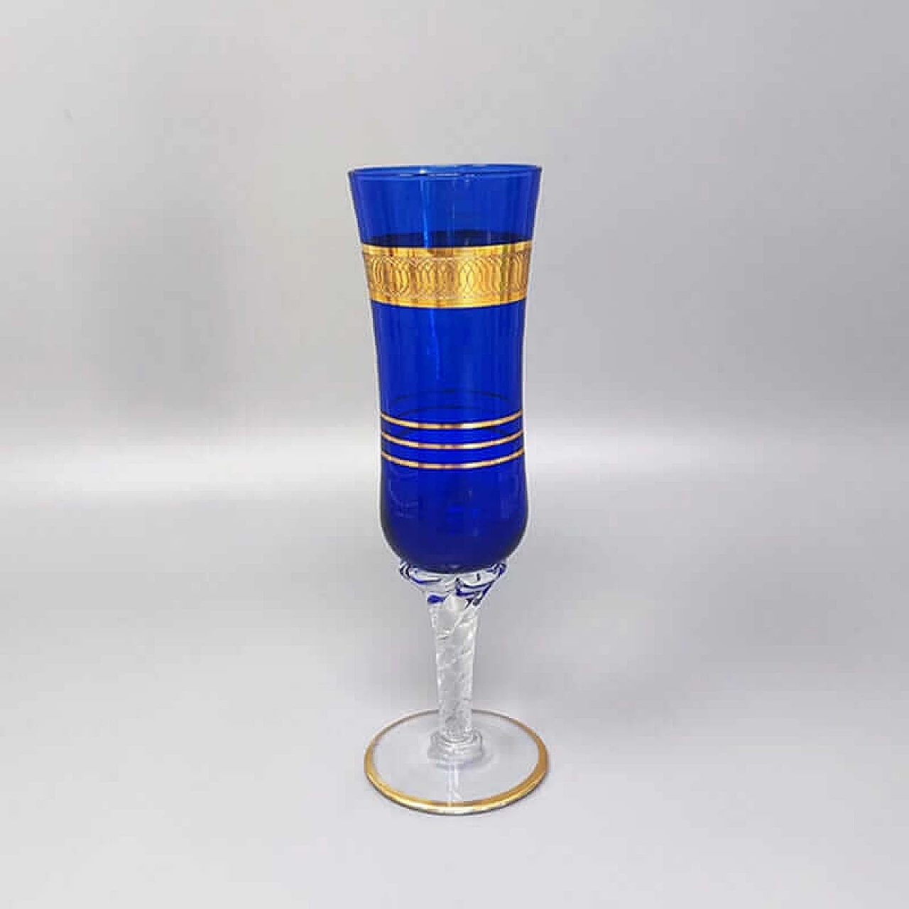 6 Murano glass beakers, 1960s 7