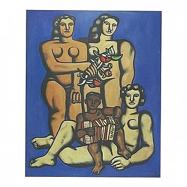 After Fernand Léger, lithograph, 1990s