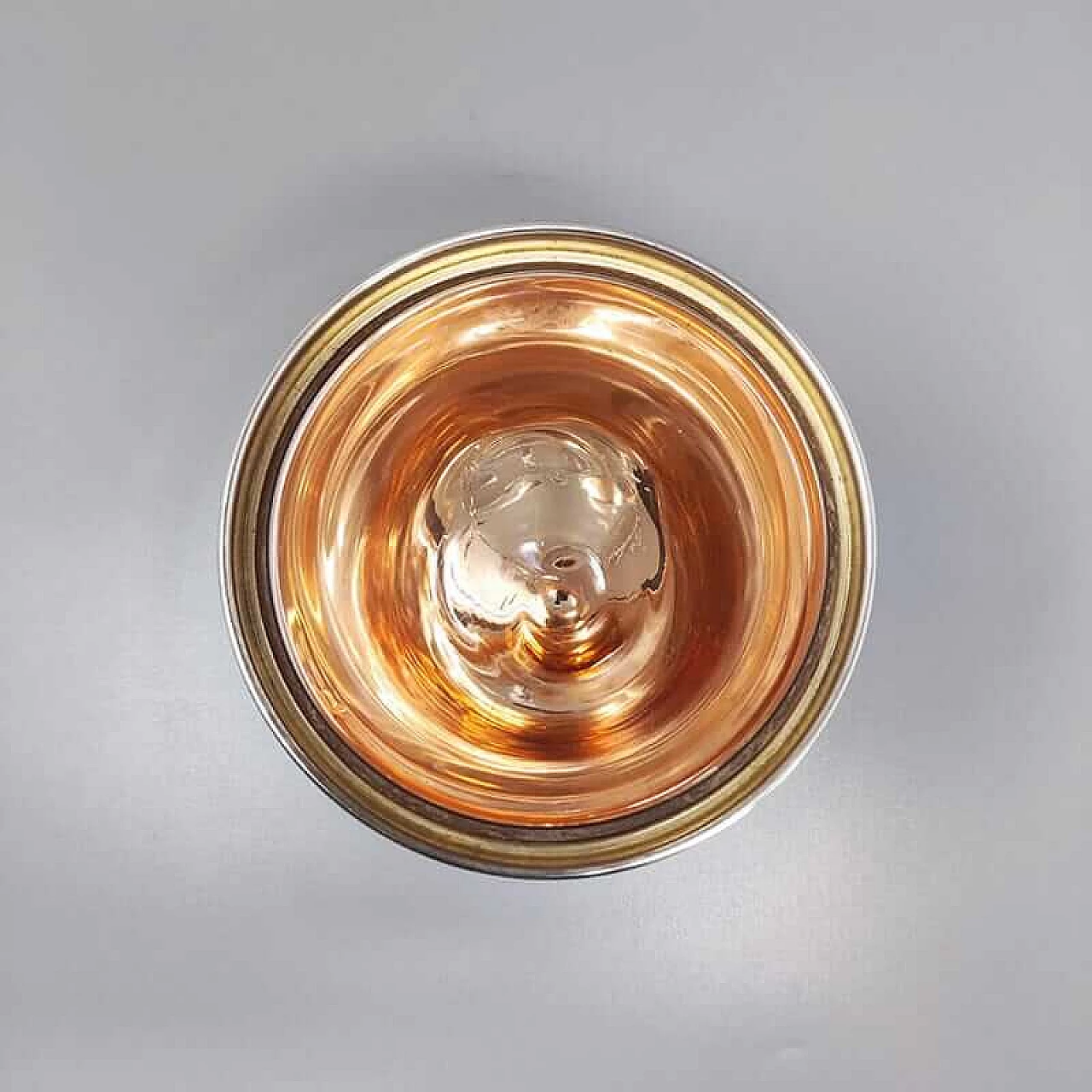 Secchiello per il ghiaccio in acciaio inossidabile di Aldo Tura per Macabo, anni '60 3