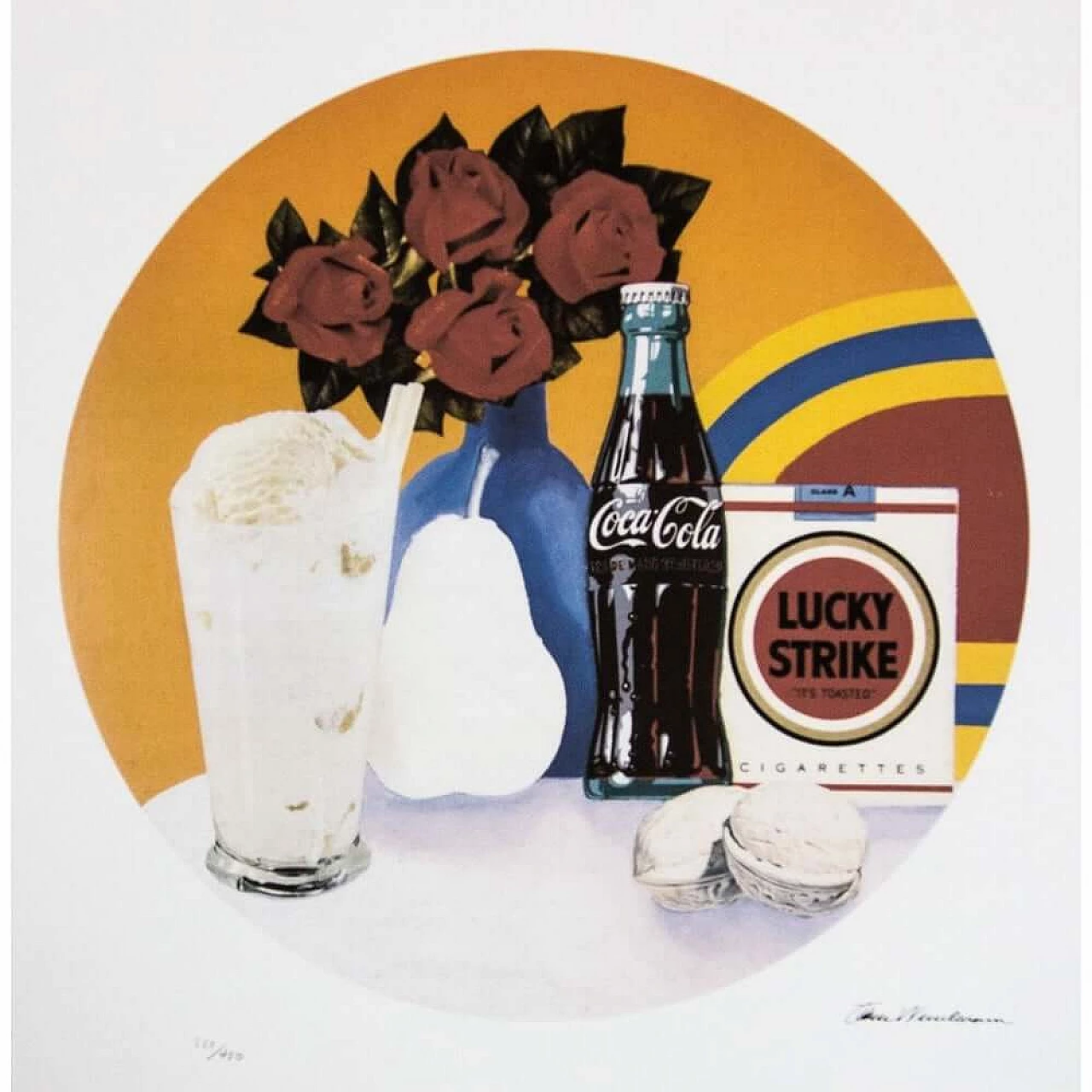 Dopo Tom Wesselmann, Still Life, litografia offset, anni '80 3