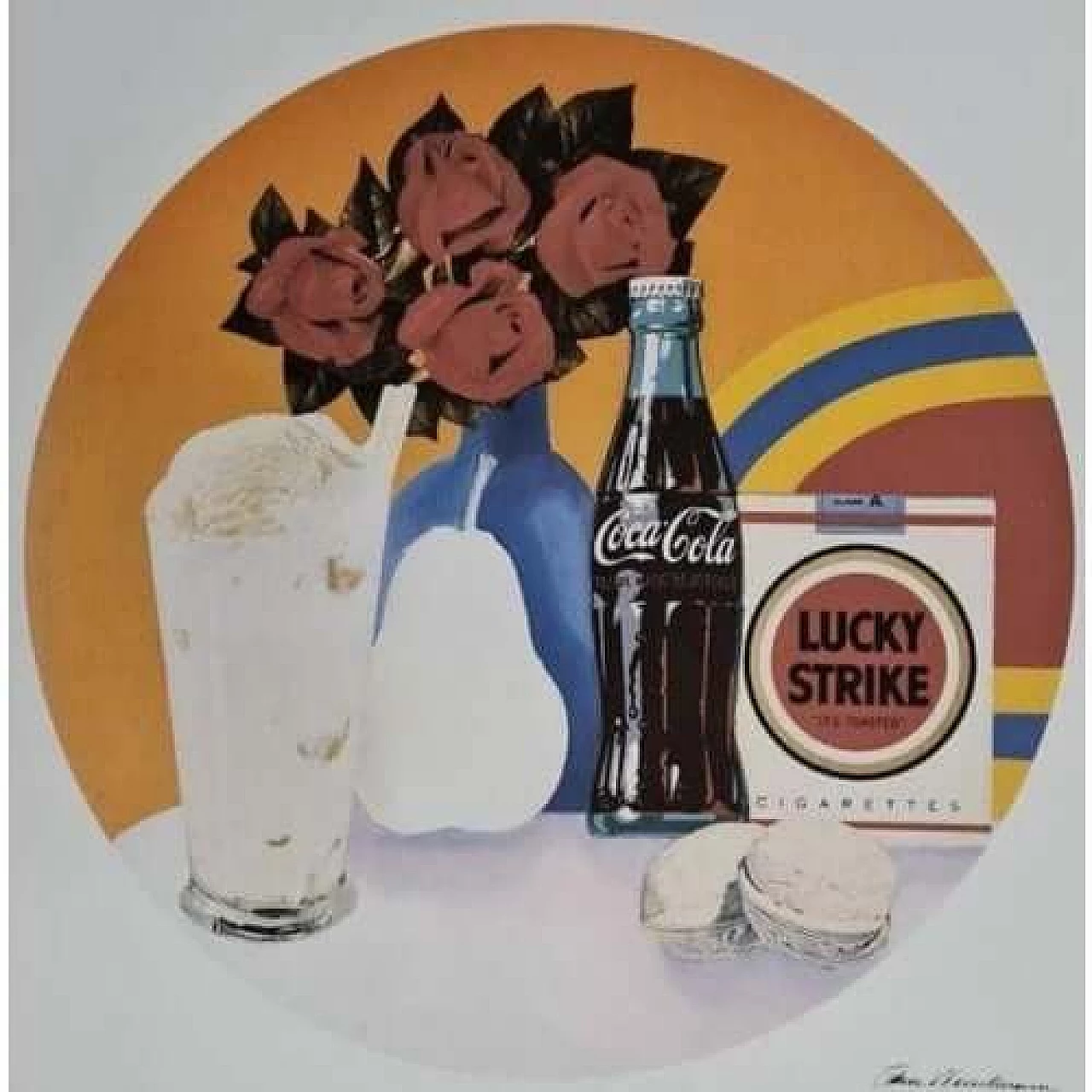 Dopo Tom Wesselmann, Still Life, litografia offset, anni '80 4