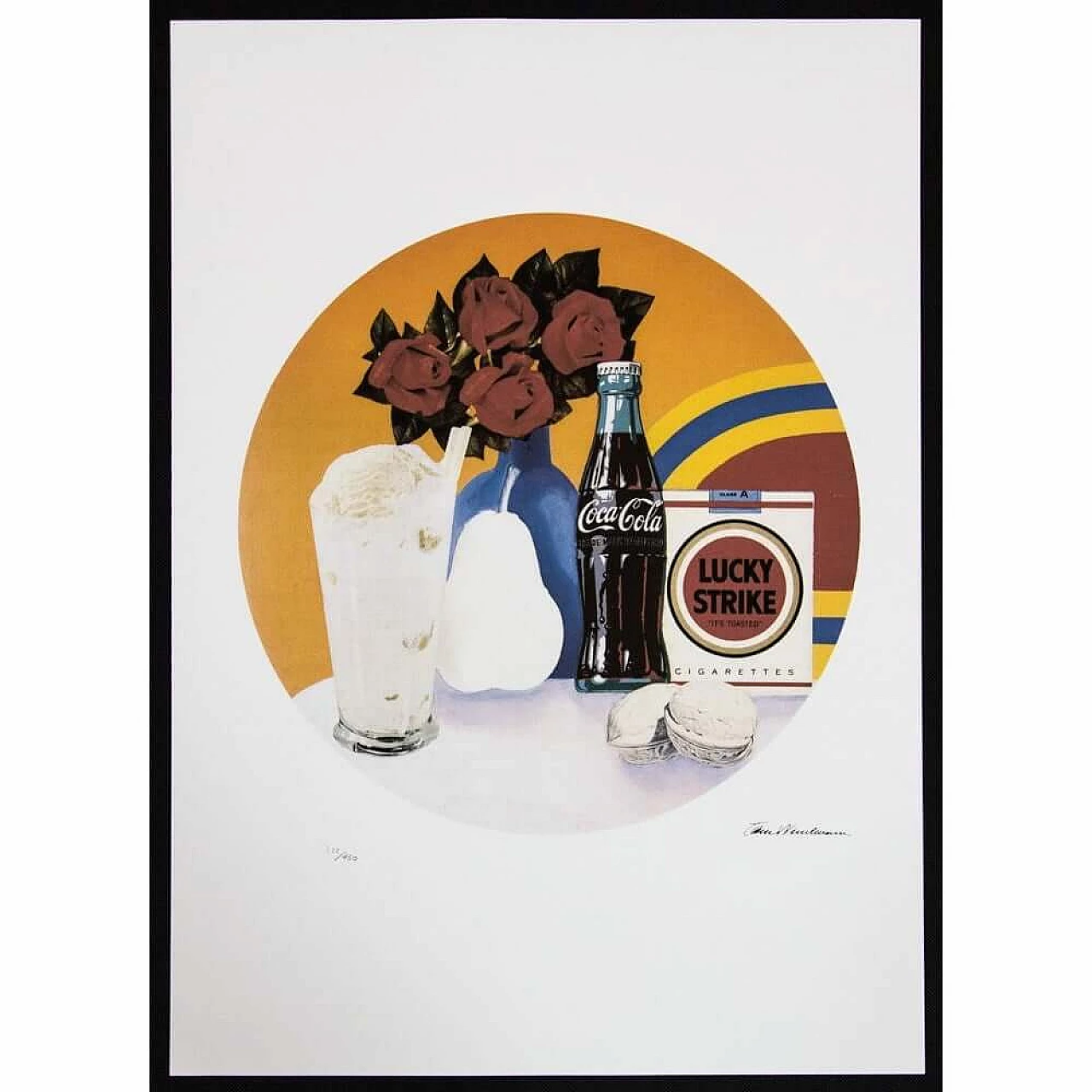 Dopo Tom Wesselmann, Still Life, litografia offset, anni '80 5