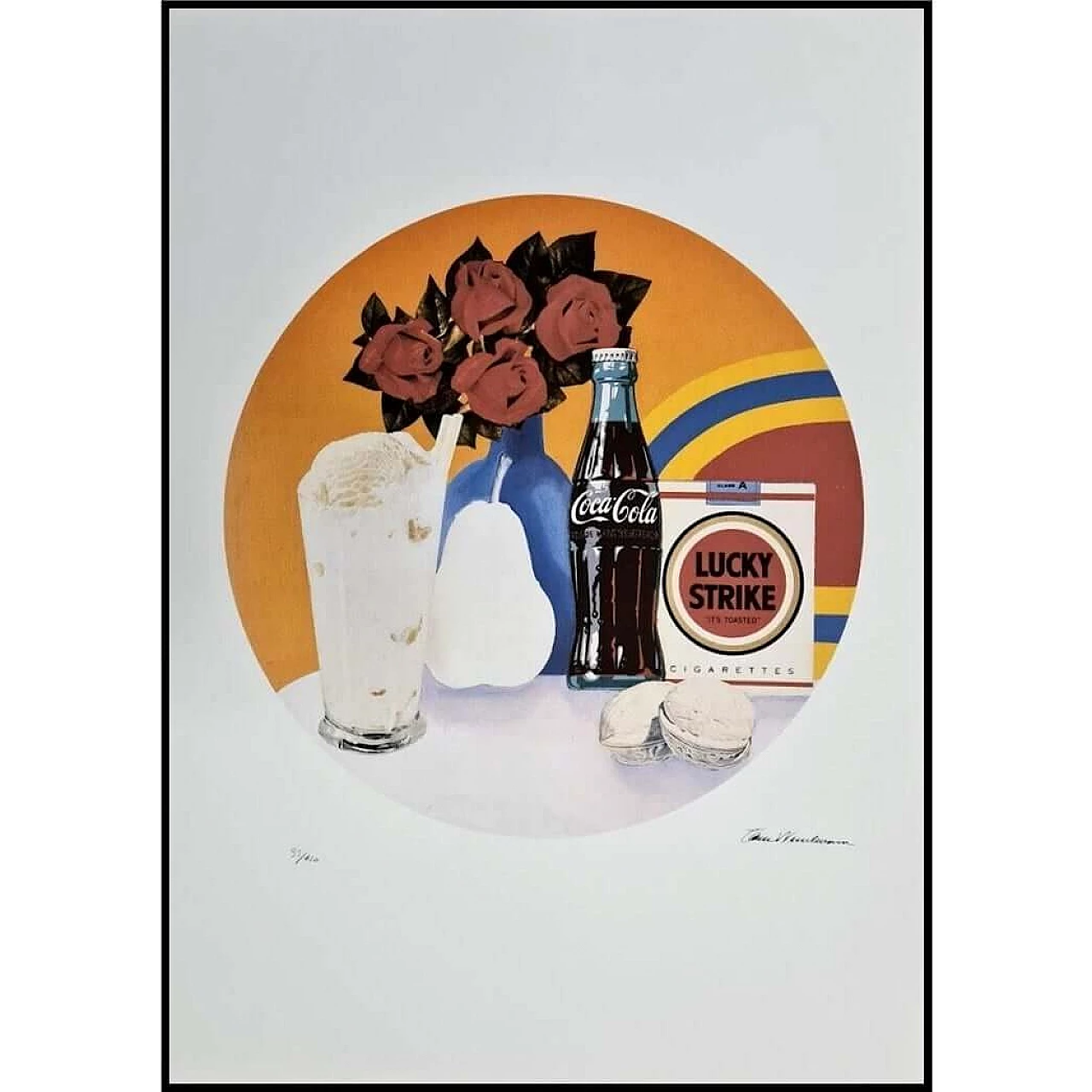 Dopo Tom Wesselmann, Still Life, litografia offset, anni '80 6