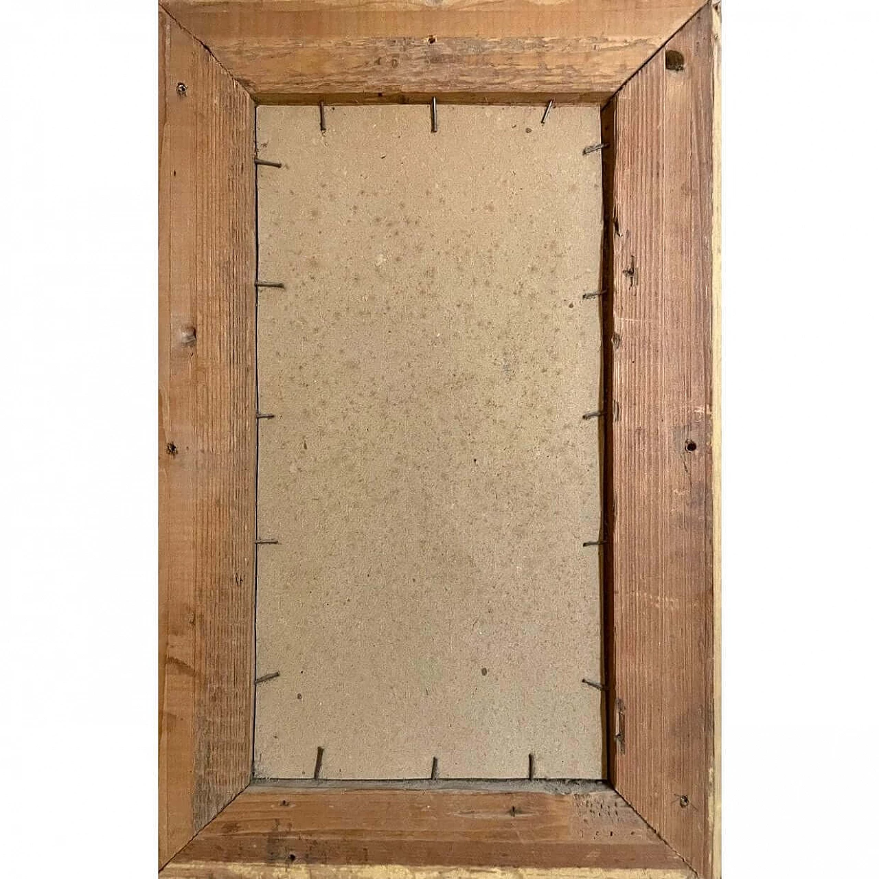 Scuola di Barbizon, Paesaggio, olio su tela, 1890 2