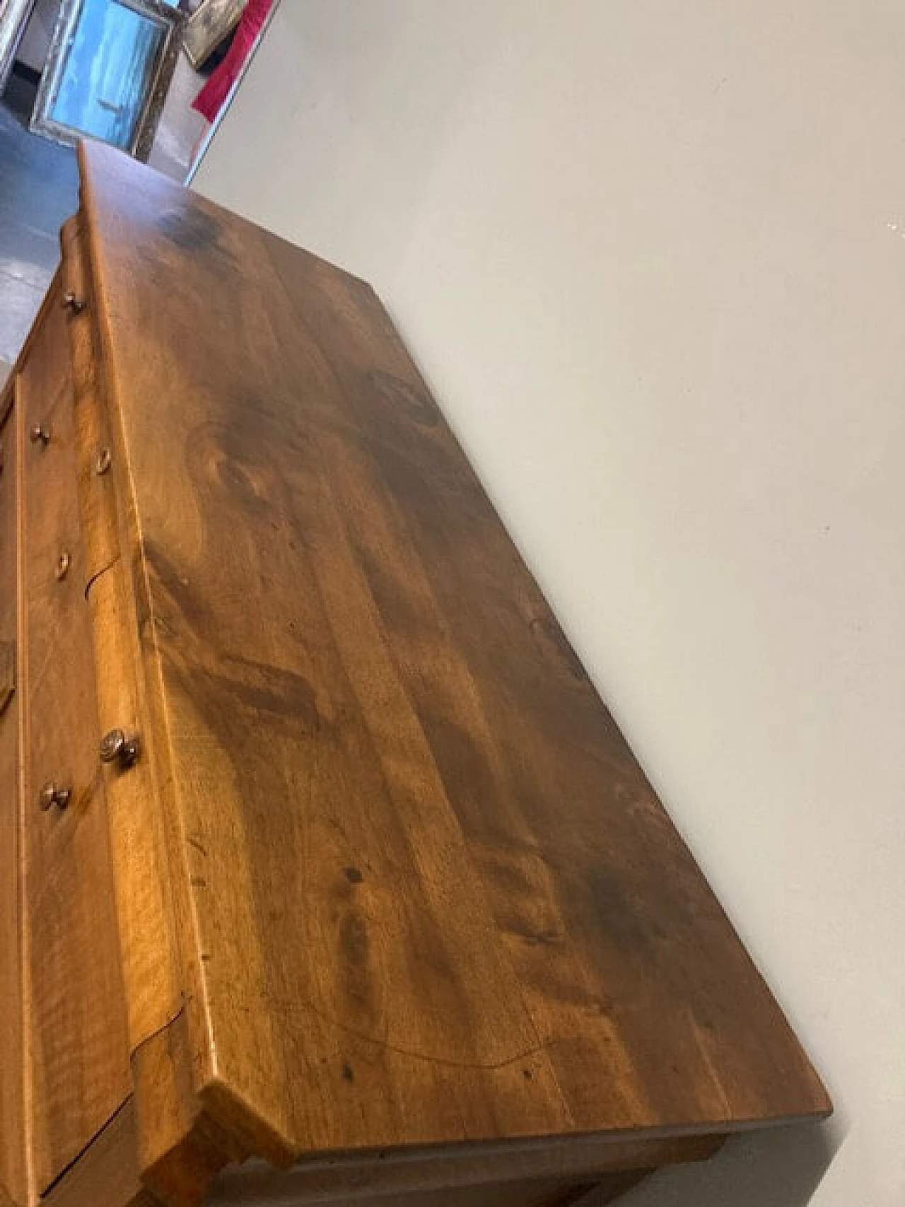 Credenza cappuccina in noce massello, '800 3