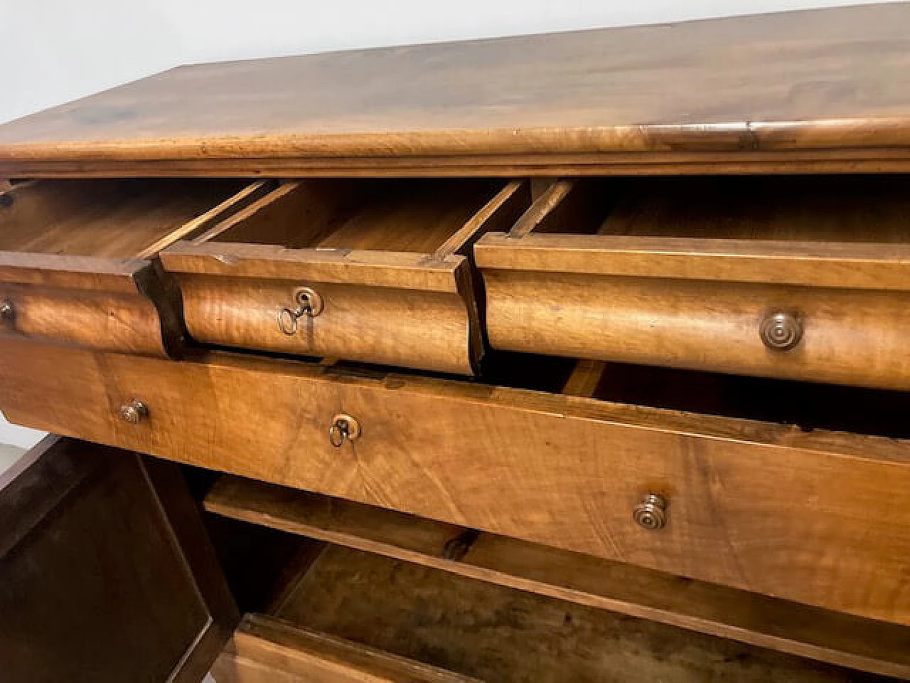 Credenza cappuccina in noce massello, '800 6