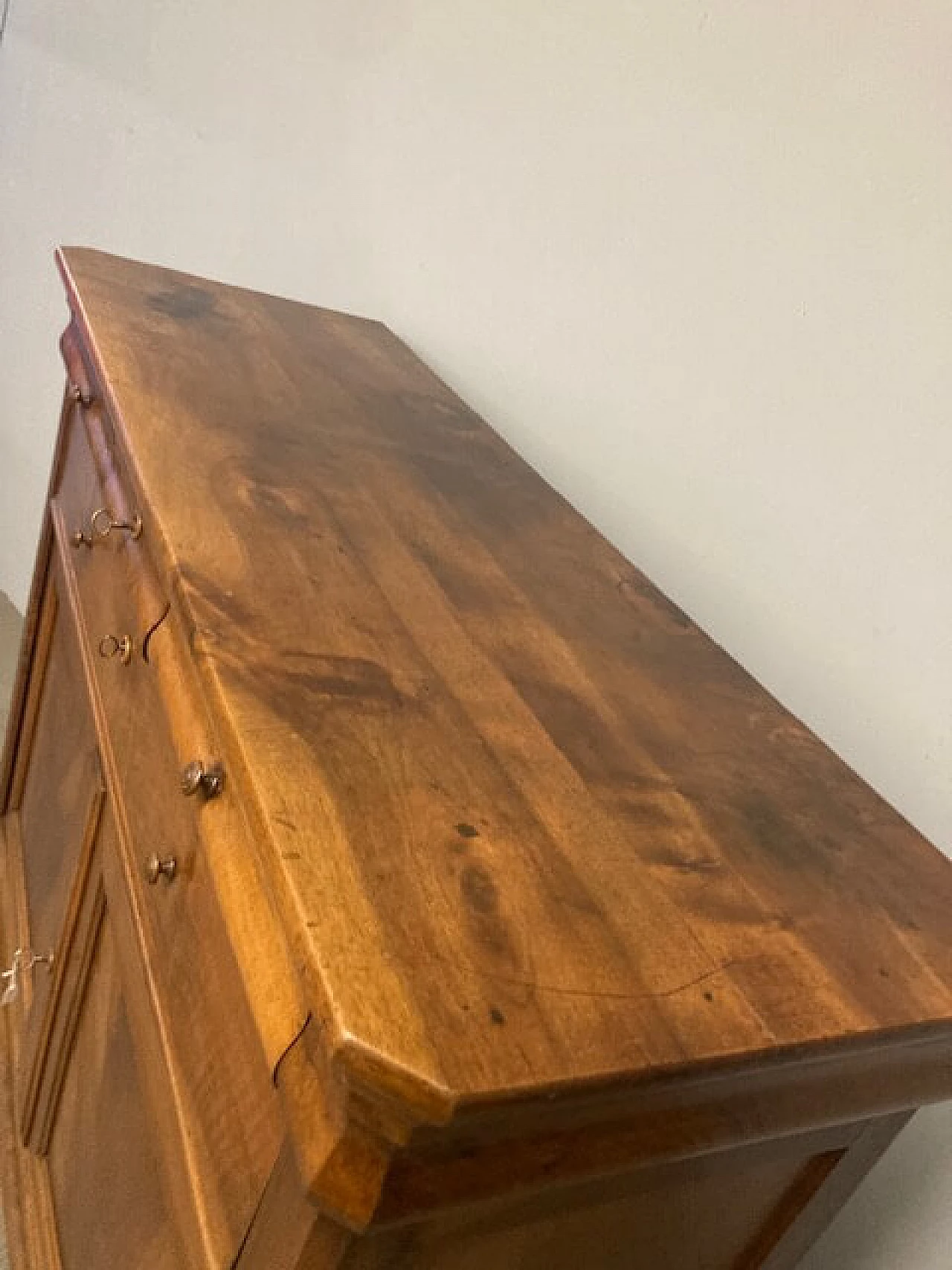 Credenza cappuccina in noce massello, '800 8