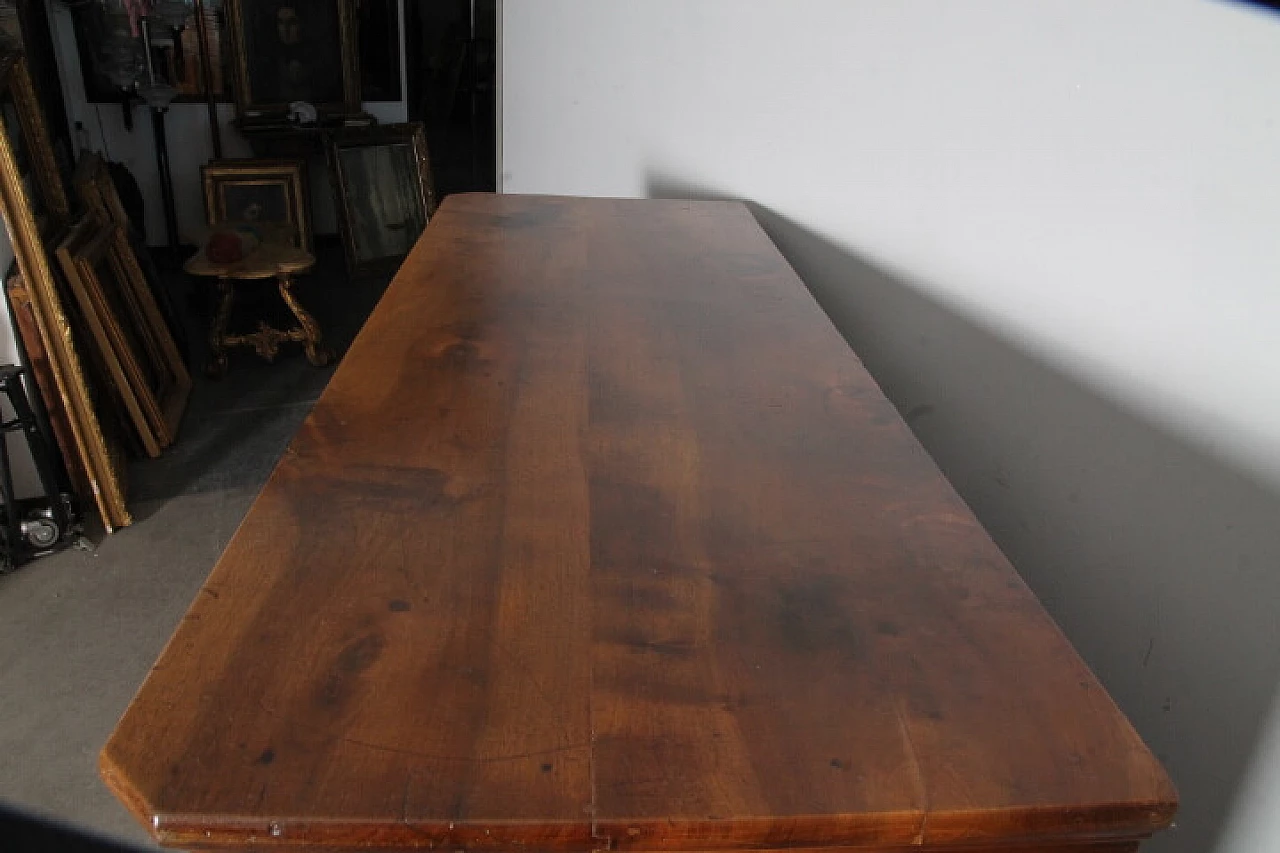 Credenza cappuccina in noce massello, '800 12