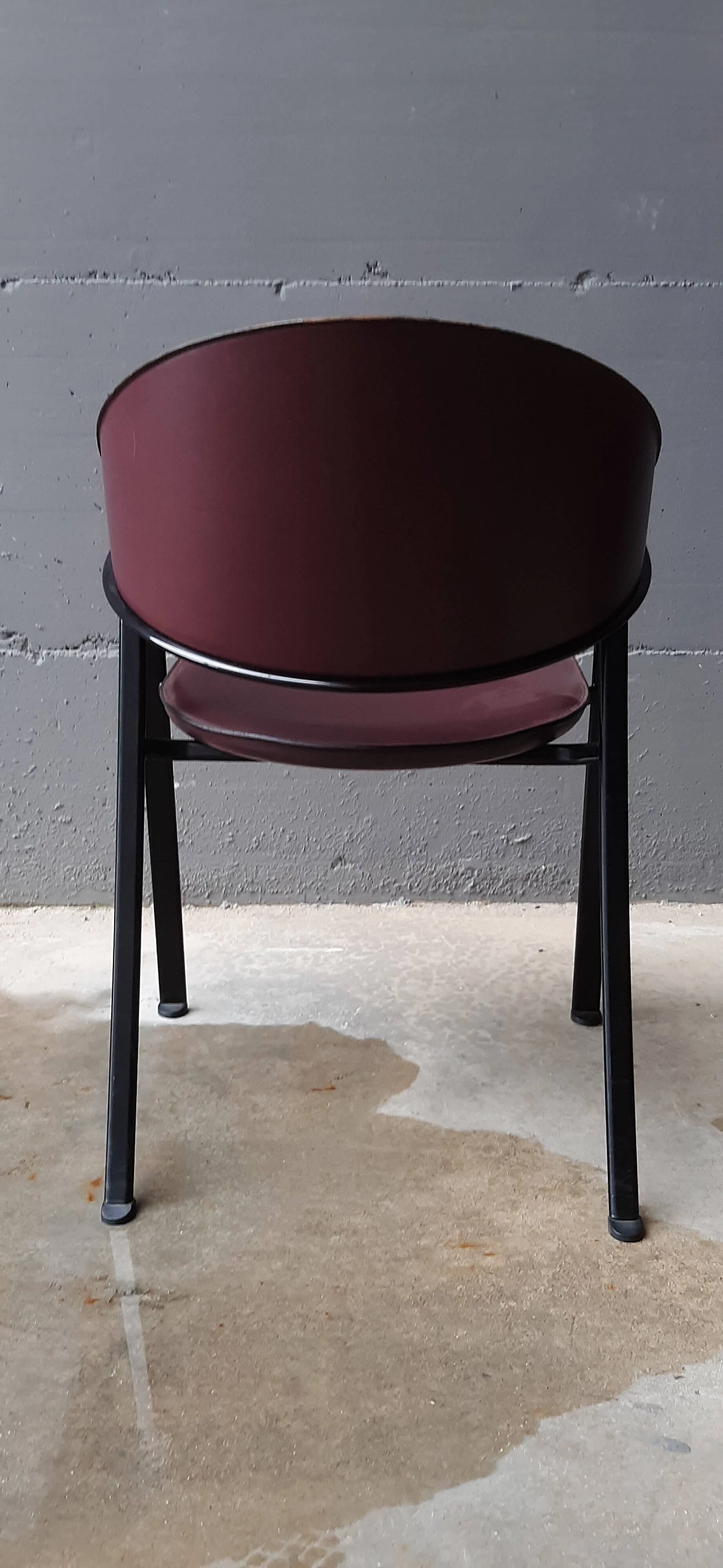 4 Blenda leather chairs by Robero Pamio for Matteo Grassi, 1990s 3