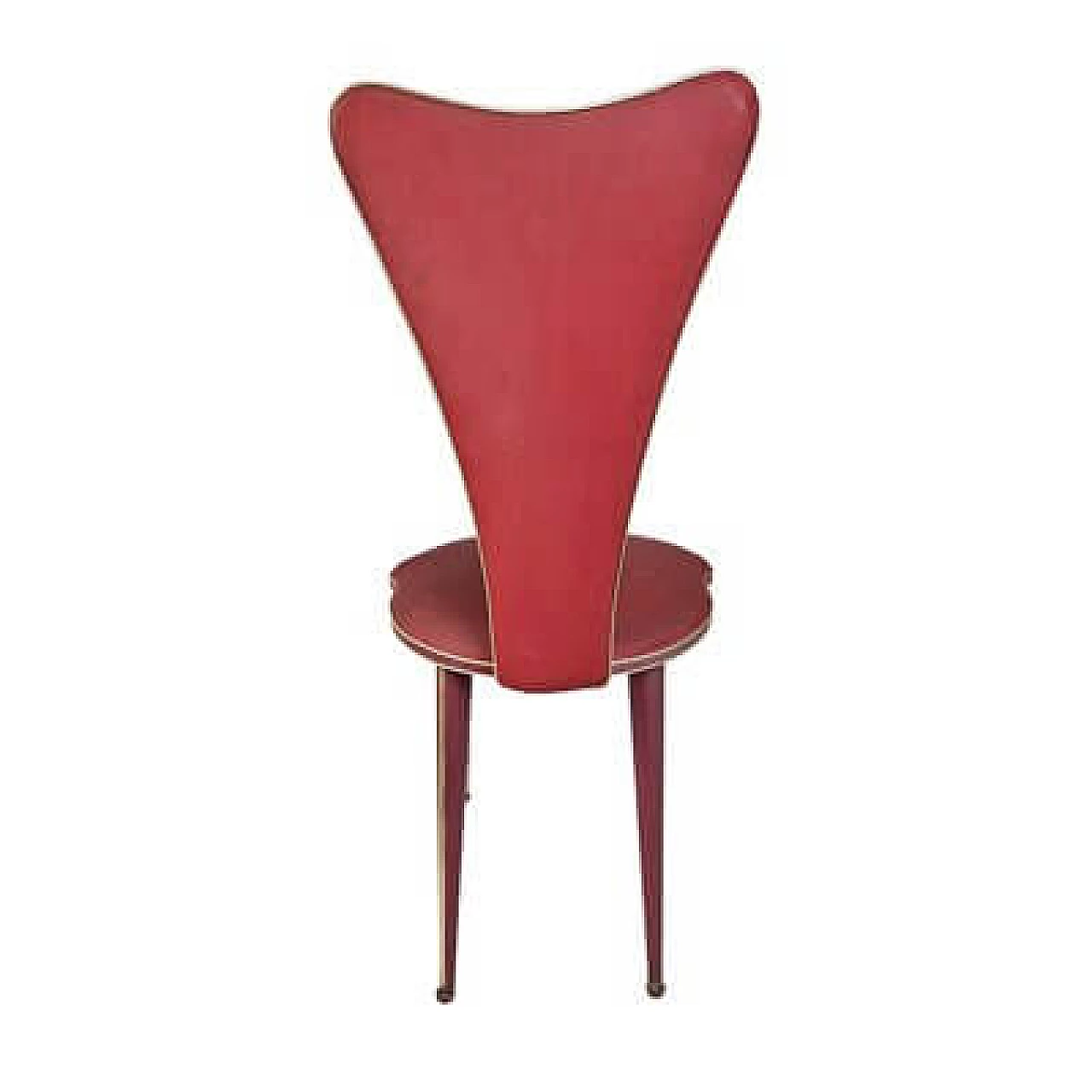 4 Chairs attributed to Umberto Mascagni for Harrods, 1950s 5