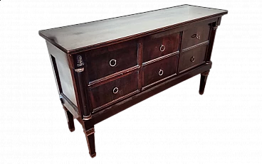 Cassettone Impero in mogano, '800