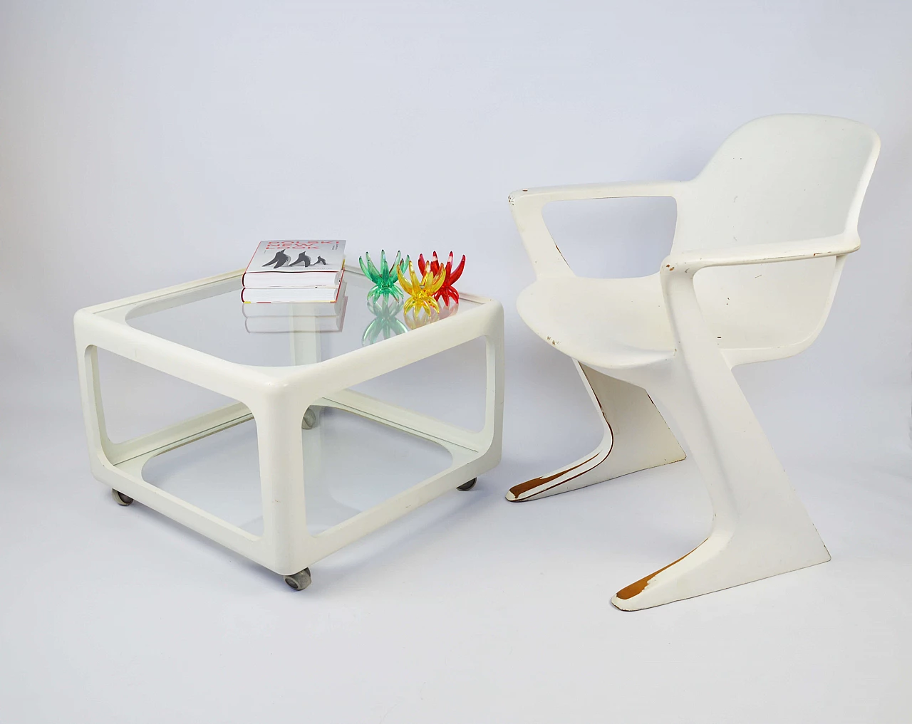 Coffee table by P. Ghyczy for Horn Collection, 1970s 9