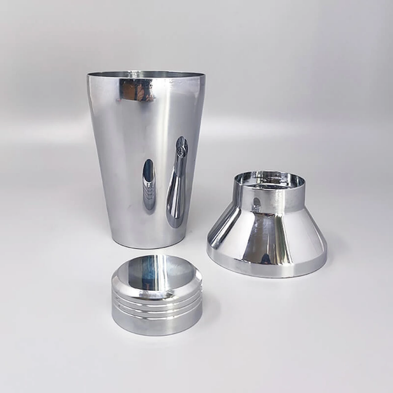 Stainless steel cocktail shaker by Alfi, 1960s 3