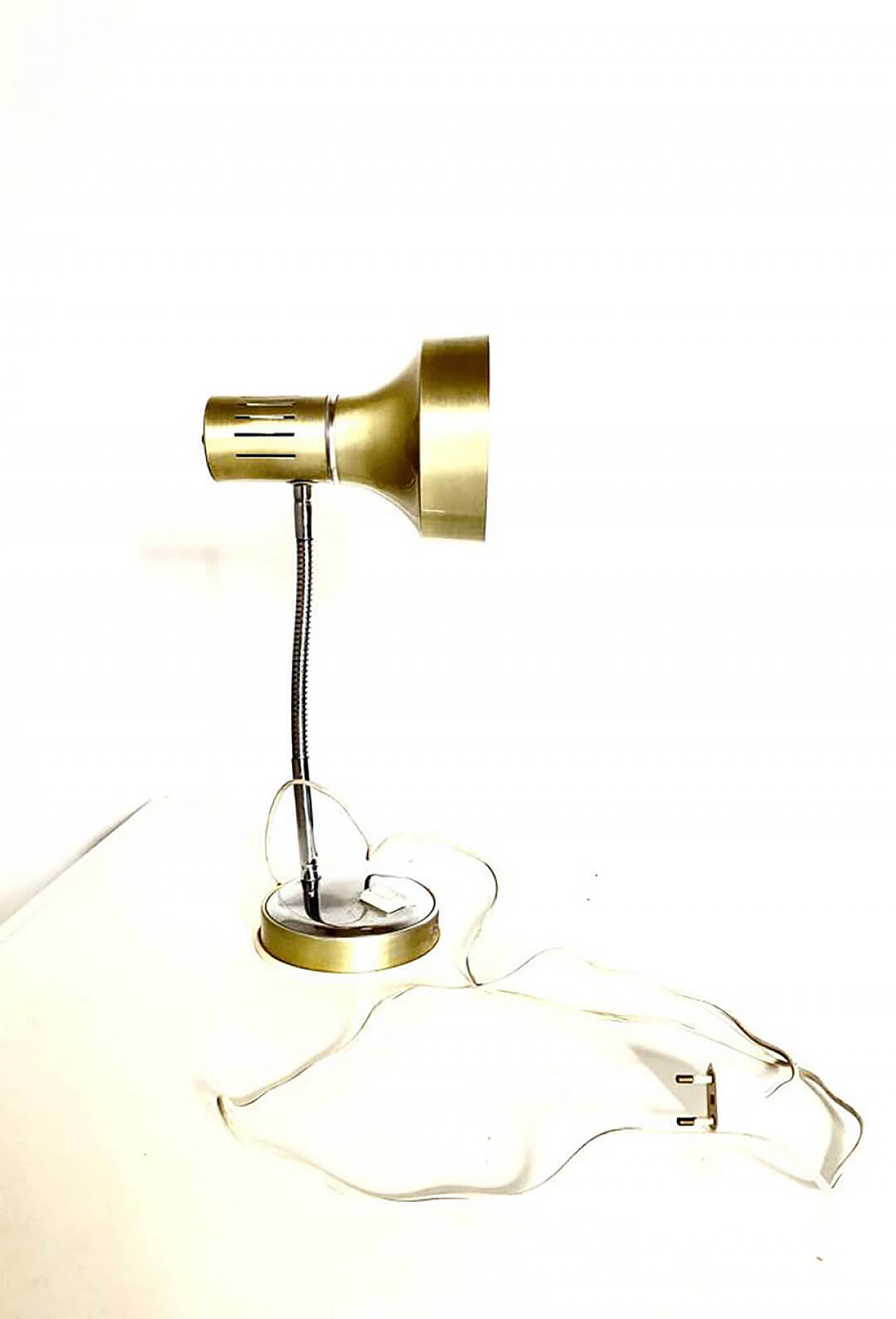Brass desk lamp, 1960s 3
