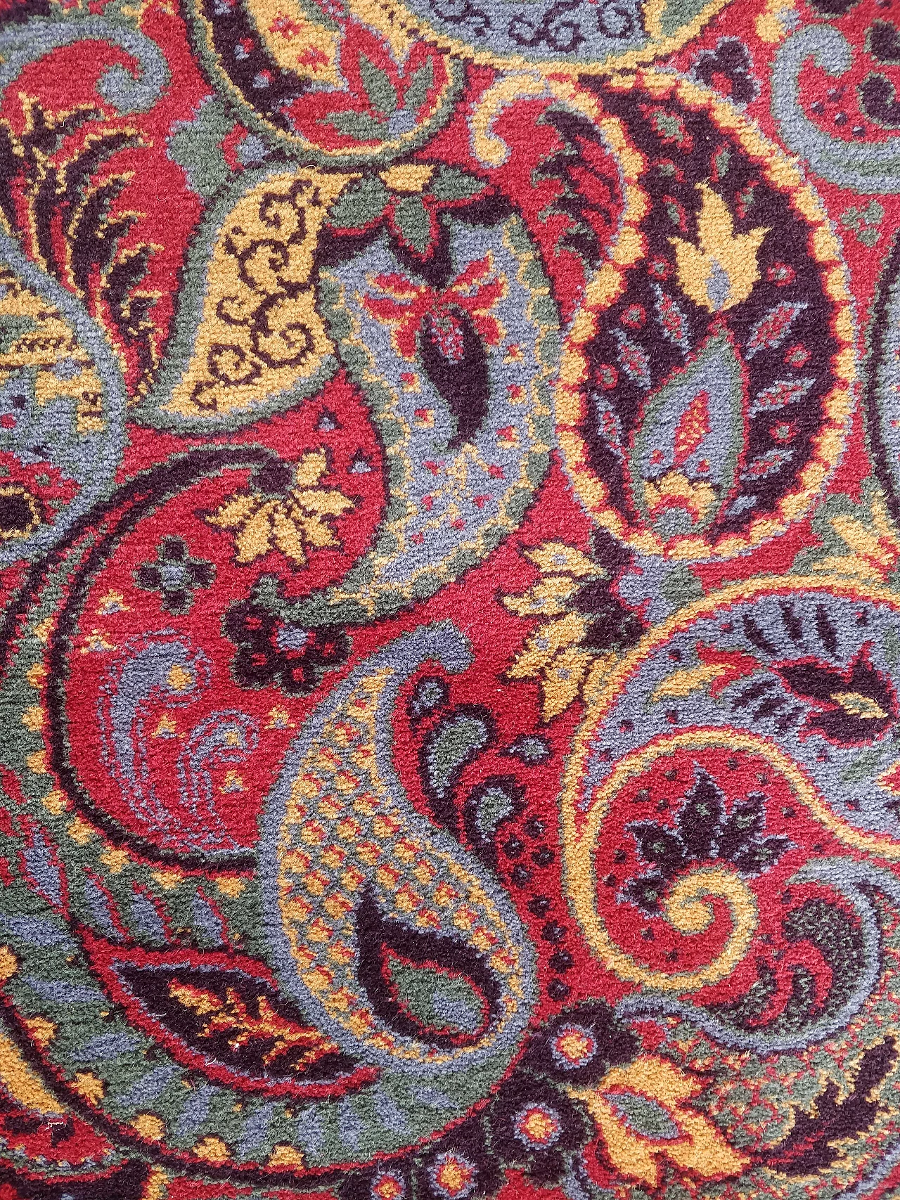 Pure Belgian wool carpet by Louis De Poortere, 1970s 5