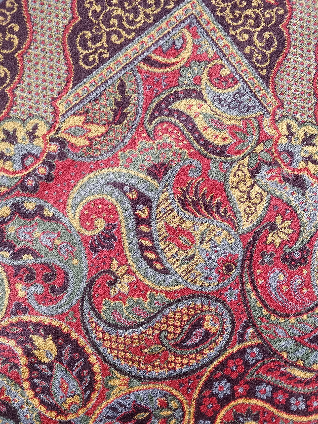 Pure Belgian wool carpet by Louis De Poortere, 1970s 8