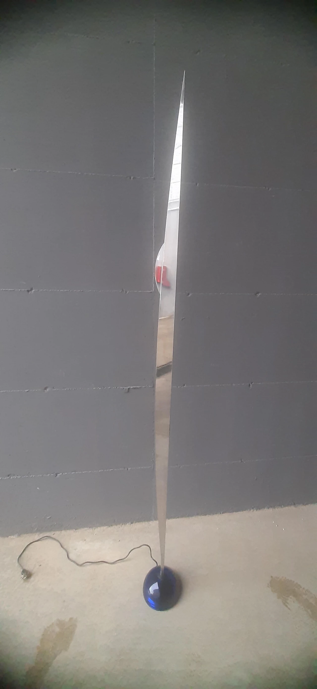 Flamme halogen floor lamp by Gilles Derain for Lumen Center, 1986 1