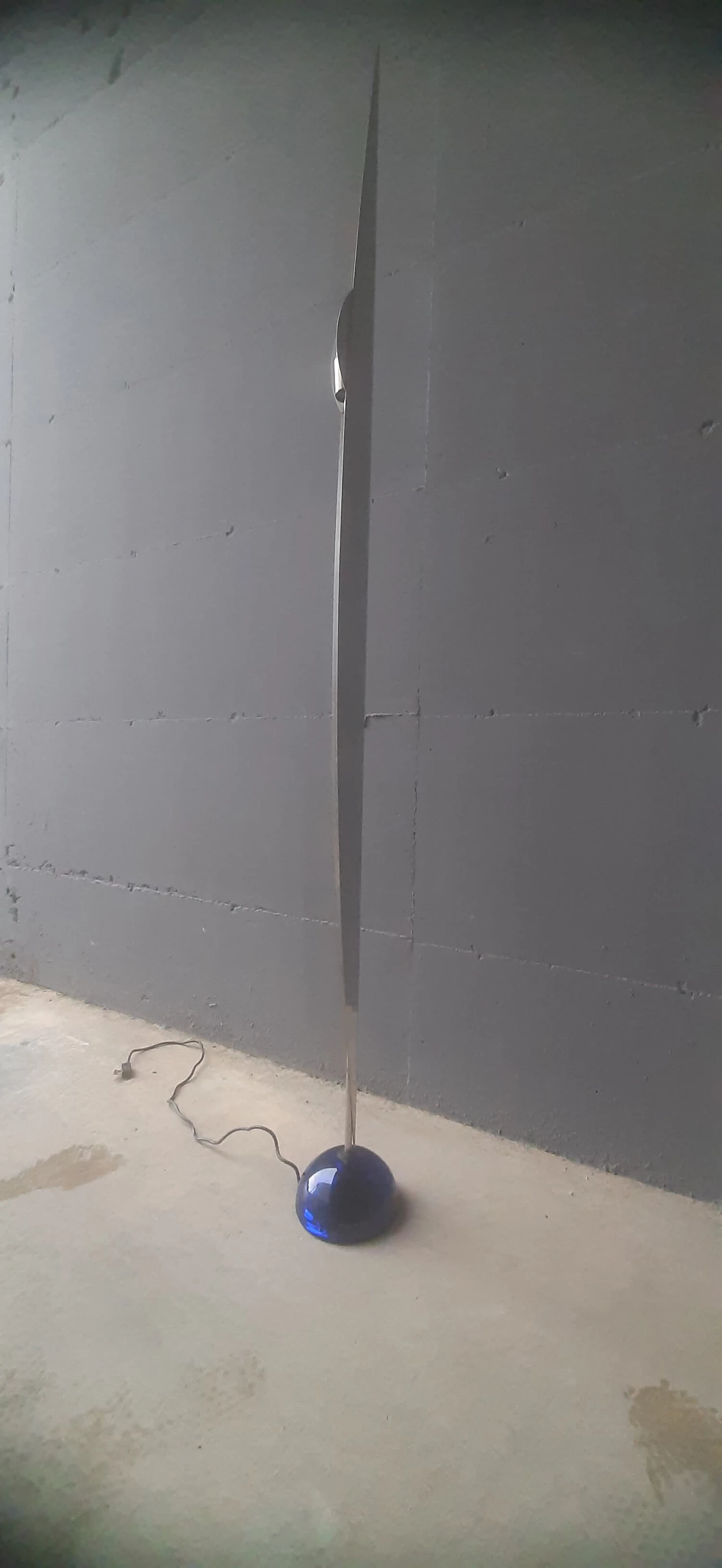 Flamme halogen floor lamp by Gilles Derain for Lumen Center, 1986 2